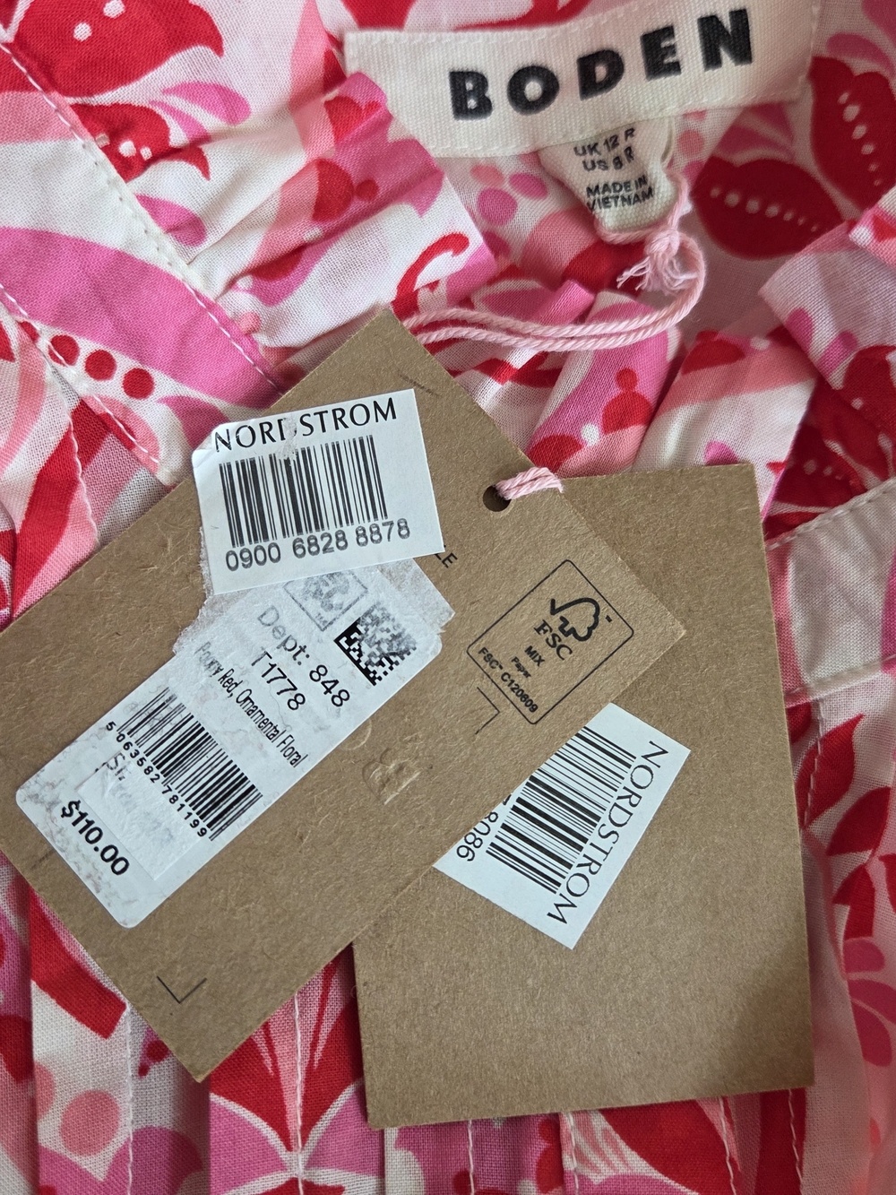 Boden | Felicity Citton Blouse NWT - Picture 7 of 8